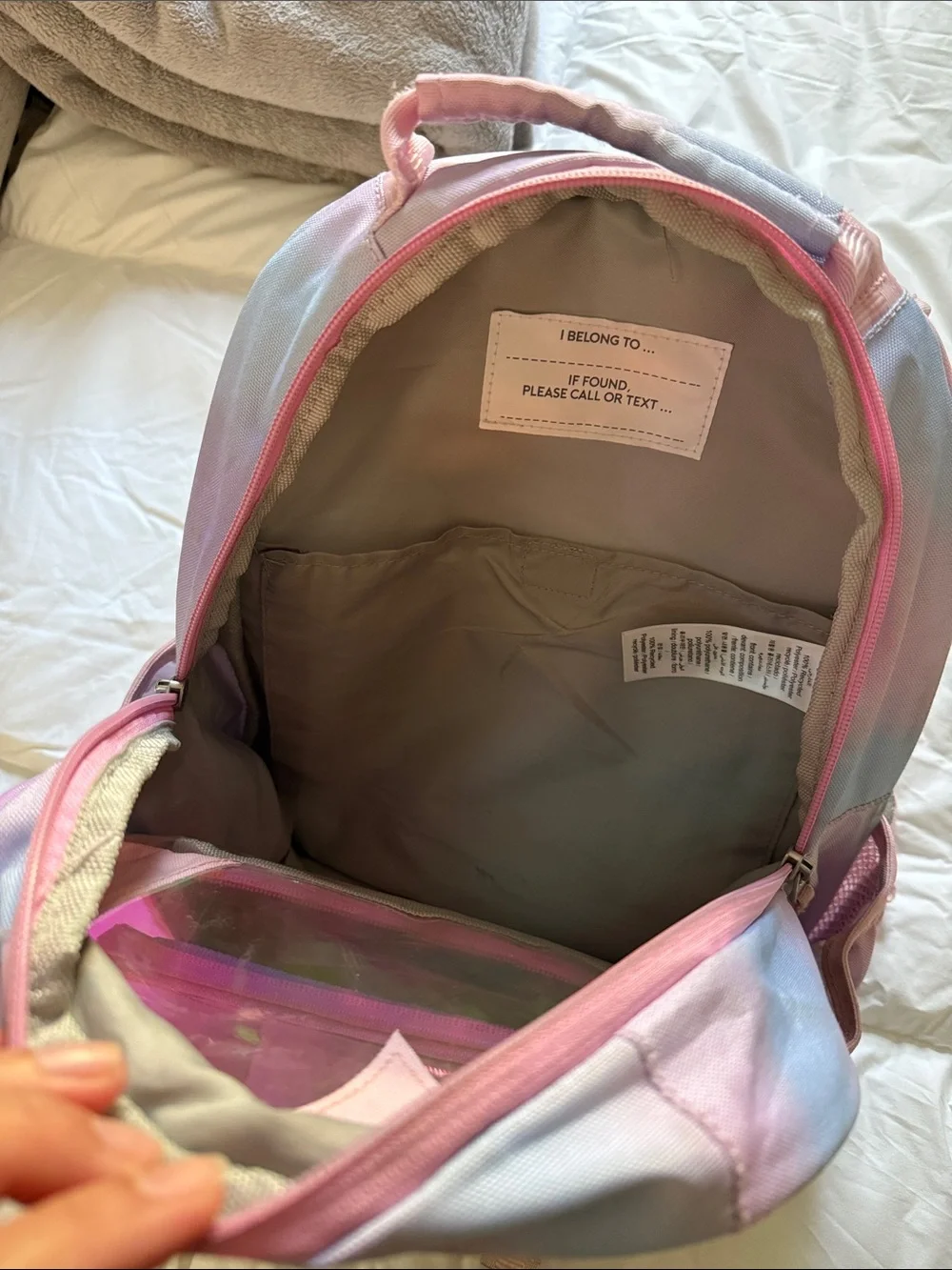 Pottery Barn Kids soft pink